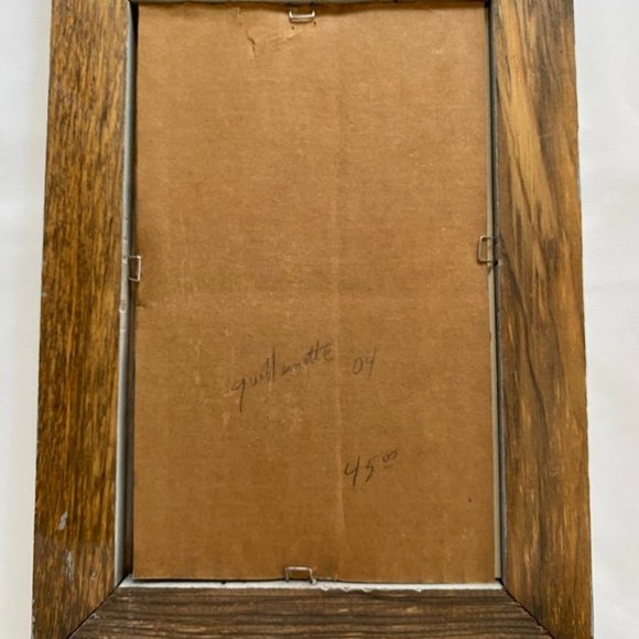 Man and doorknob  mix media - Picture 7 of 7